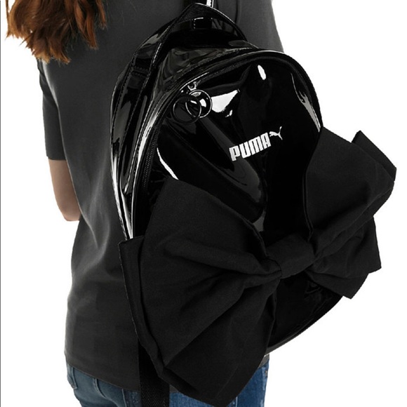 puma bow backpack black